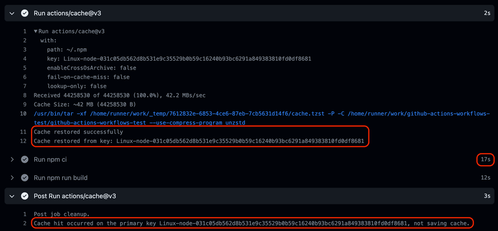 GitHub Actions 캐시 조금 더 다뤄보기 (feat. restore-keys)